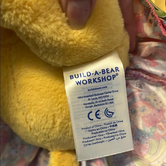 Build a Bear Kabu Bearnice Kawaii Plush Stuffed Animal Teddy Bear Yellow - Picture 3 of 6